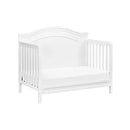 DaVinci Charlie 4-In-1 Convertible Baby Crib - White Image 4