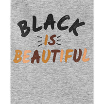 Carter's - Black Is Beautiful Original Bodysuit, Gray Image 2