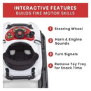 Delta 3-in-1 White Jeep Baby Activity Walker Image 3