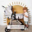Delta Children - Baby Gap 2-In-1 Carriage Stroller, Camo Black Image 12
