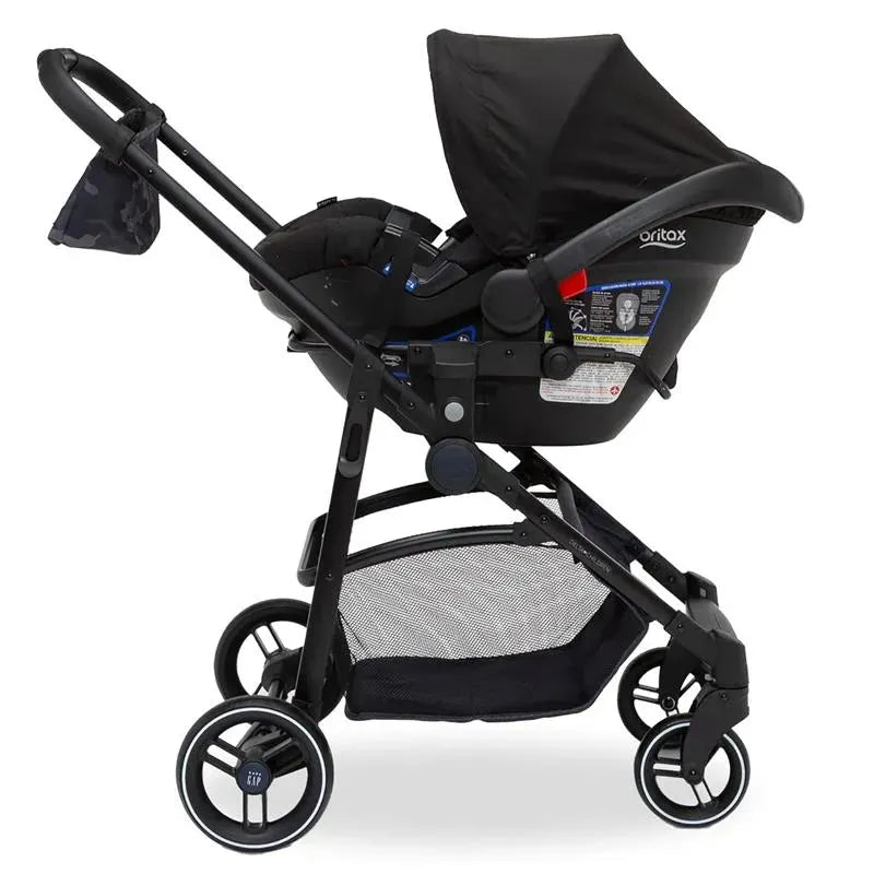 Delta Children - Baby Gap 2-In-1 Carriage Stroller, Camo Black Image 6