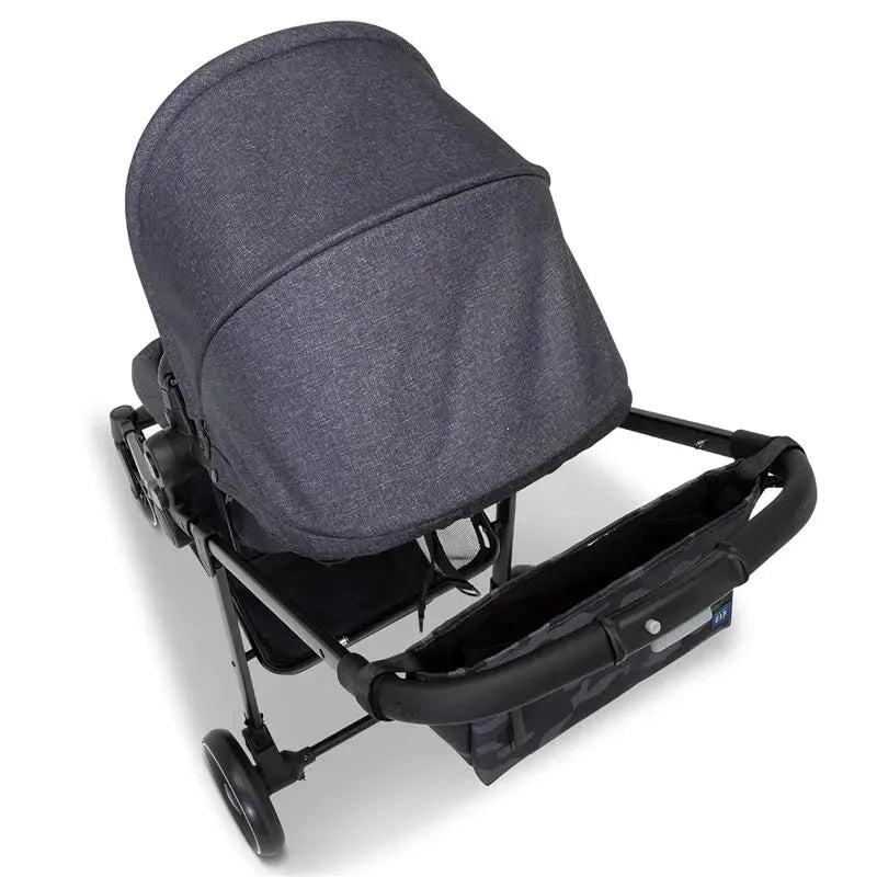 Delta Children - Baby Gap 2-In-1 Carriage Stroller, Camo Black Image 8
