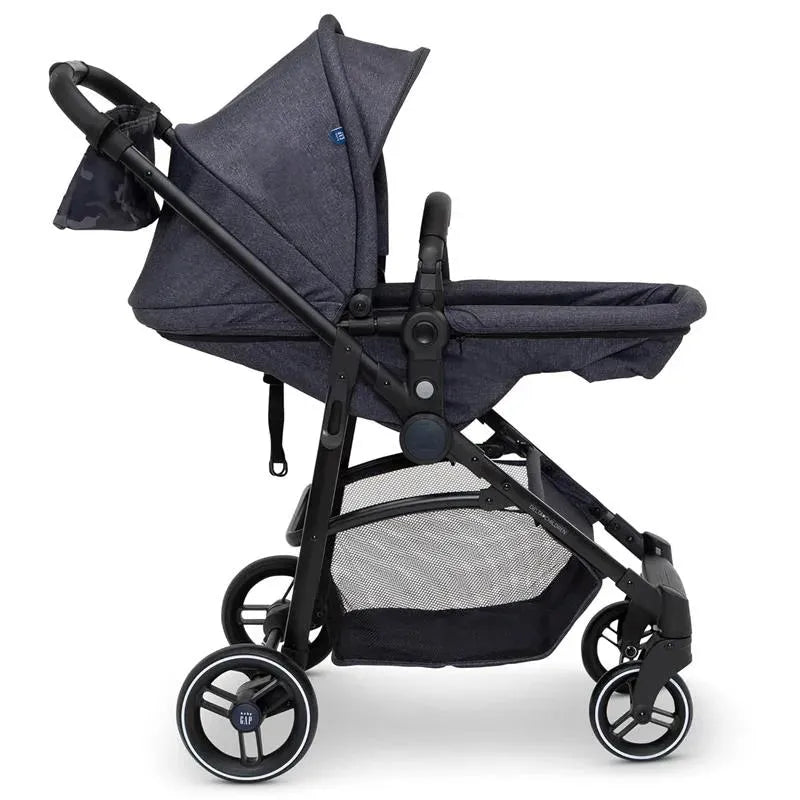 Delta Children - Baby Gap 2-In-1 Carriage Stroller, Camo Black Image 9