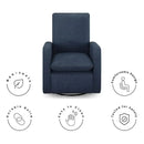 Delta - BabyGap Cloud Recliner with LiveSmart Evolve, Sailor Image 3