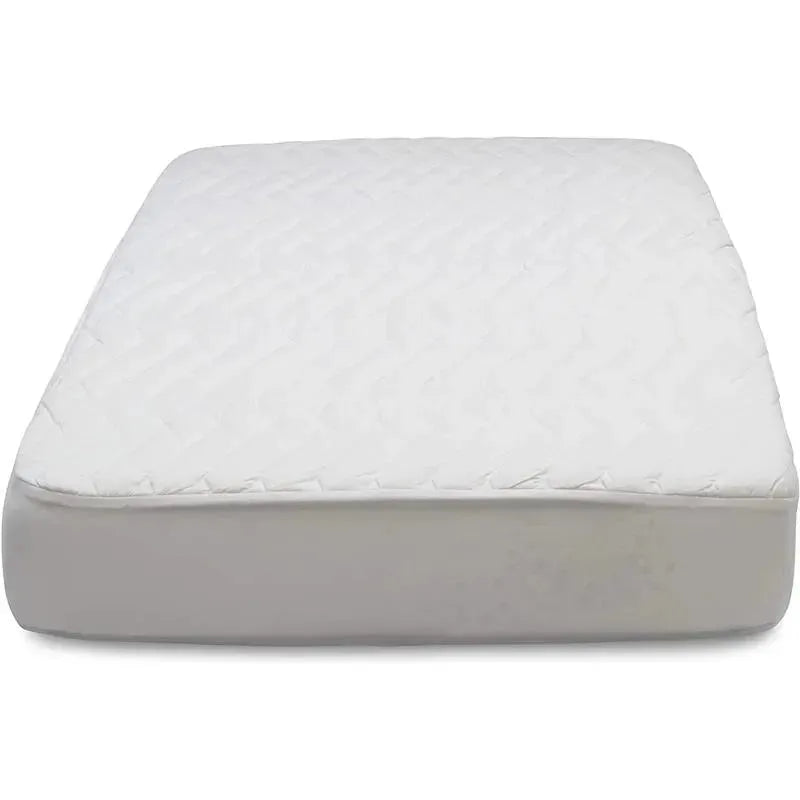 Delta Children - Beautyrest Fitted Baby Crib Mattress Pad Cover, White Image 3