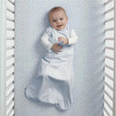 Delta Children - Gap babyGap TrueSleep Sleep Sack, 6-12 Months, Bluish Grey Stripe Image 7