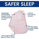 Delta Children - Gap babyGap TrueSleep Sleep Sack, 6-12 Months, Pink Stripe Image 3