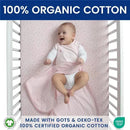 Delta Children - Gap babyGap TrueSleep Sleep Sack, 6-12 Months, Pink Stripe Image 5