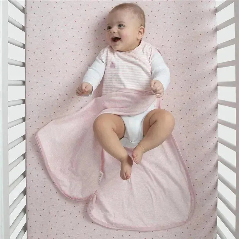 Delta Children - Gap babyGap TrueSleep Sleep Sack, 6-12 Months, Pink Stripe Image 7