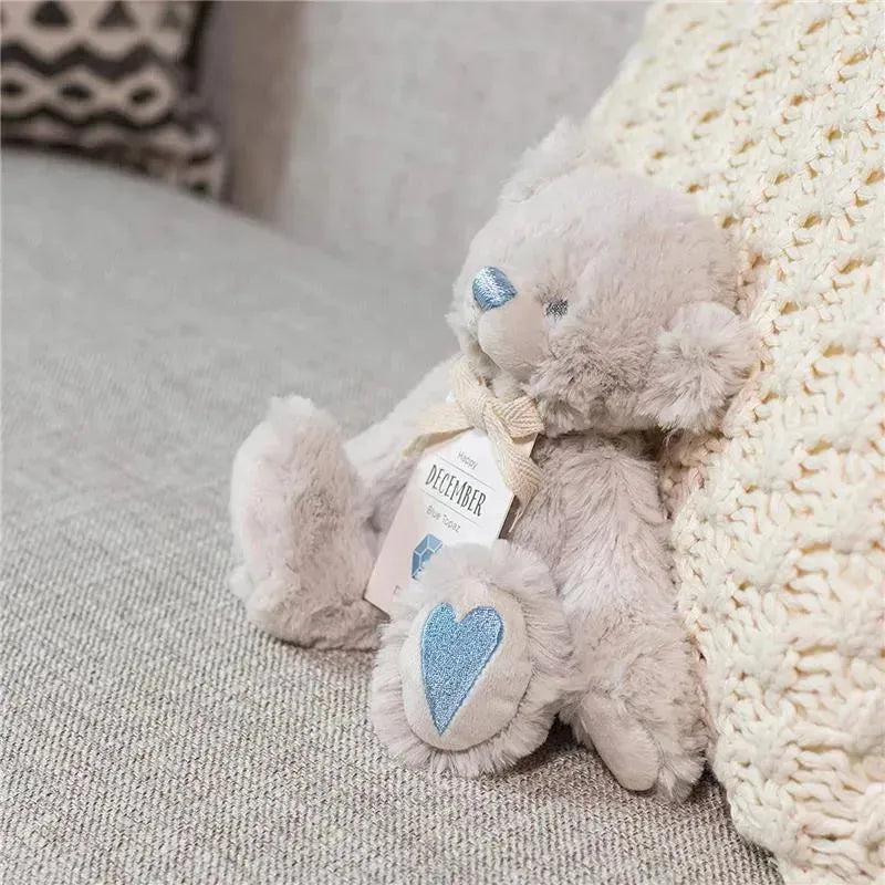 Demdaco - December Birthstone Plush Bear Image 5