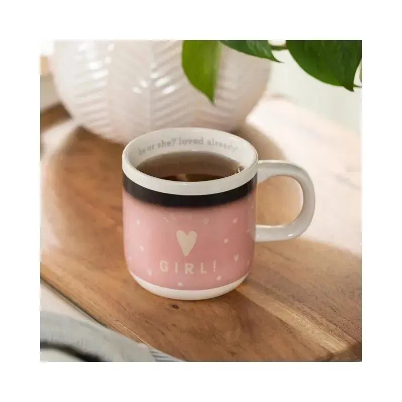 Demdaco - Gender Reveal Mug, Girl Image 2