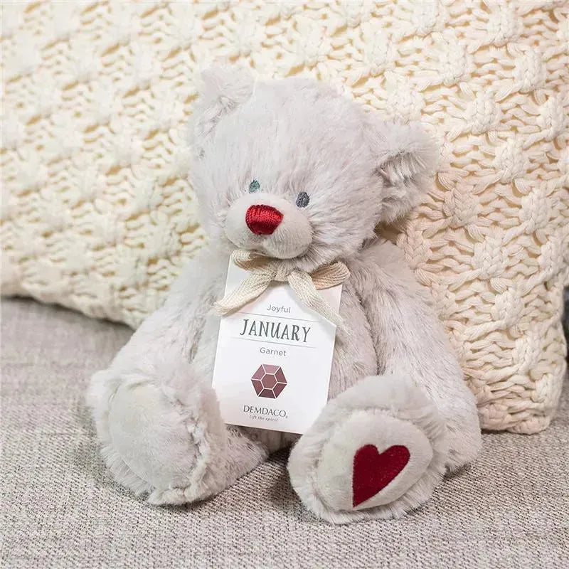 Demdaco - January Birthstone Plush Bear Image 3