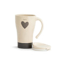 Demdaco Mom Heart Travel Mug, Mom Gift, Mom On-The-Go Mug Image 4