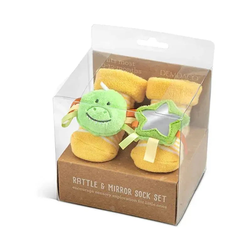Demdaco - Rattle Socks, Dinosaur Image 2