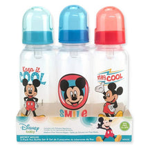 Disney Mickey Mouse Bottle Set 3-Pack, Colors May Vary Image 1