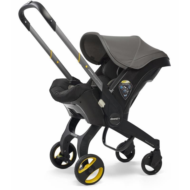 Doona - Infant Car Seat With Base & Stroller, Grey Hound Image 3