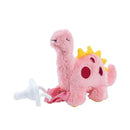 Dr. Brown - Baby Lovey Pacifier Holder & Teether Clip, Dinosaur Image 1