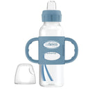 Dr. Brown - Milestones Narrow Sippy Bottle with Silicone Handles, Light Blue Image 1