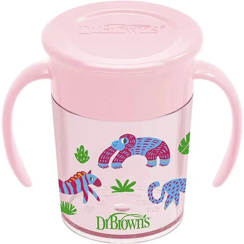 Dr. Brown - Milestones Polypropylene Cheers360 Cup, Pink Image 1