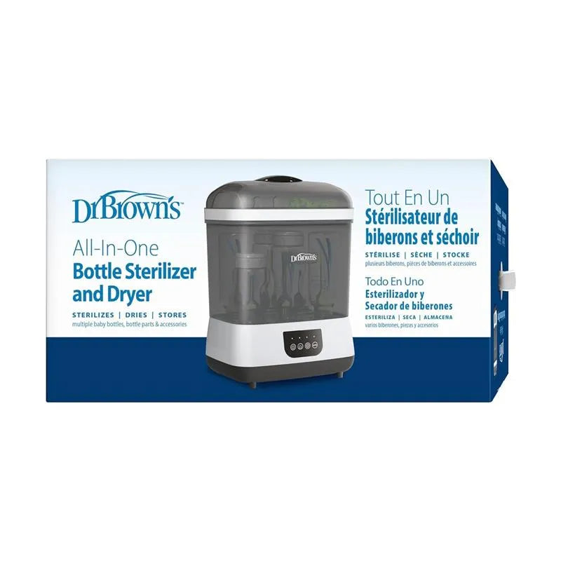Dr. Brown - Sterilizer And Dryer W/ Air Filter (Plus Extra Filter), Gray Image 11