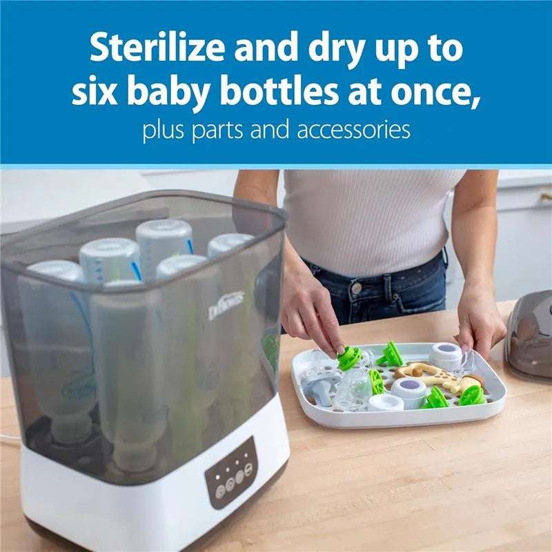 Dr. Brown - Sterilizer And Dryer W/ Air Filter (Plus Extra Filter), Gray Image 18