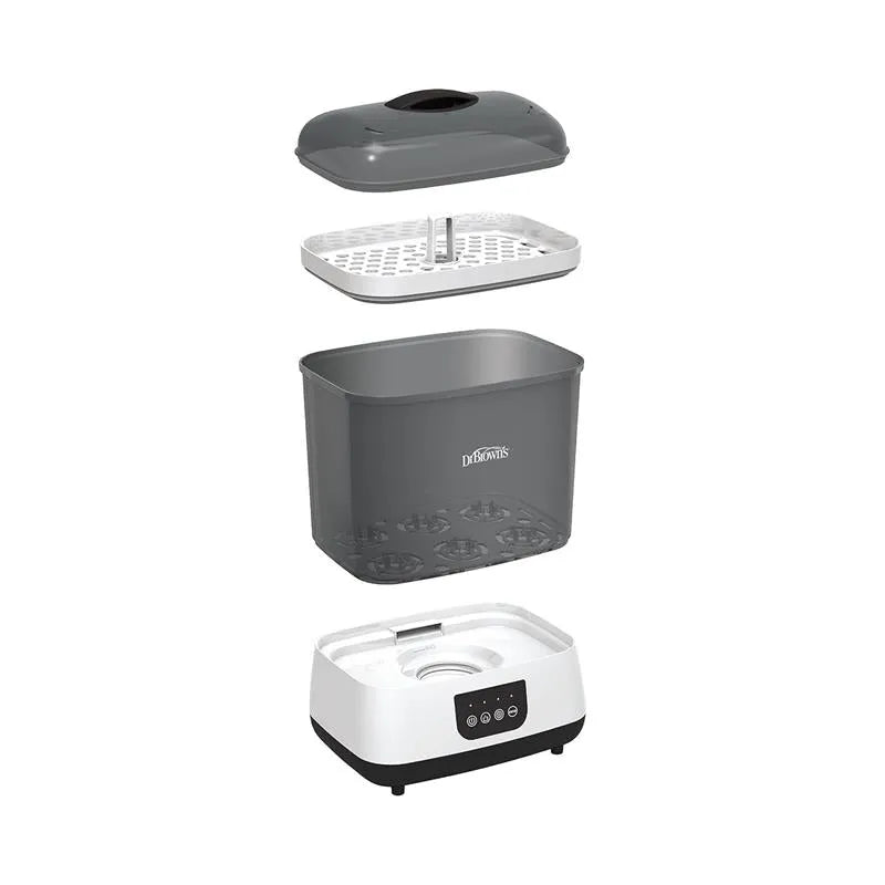 Dr. Brown - Sterilizer And Dryer W/ Air Filter (Plus Extra Filter), Gray Image 2