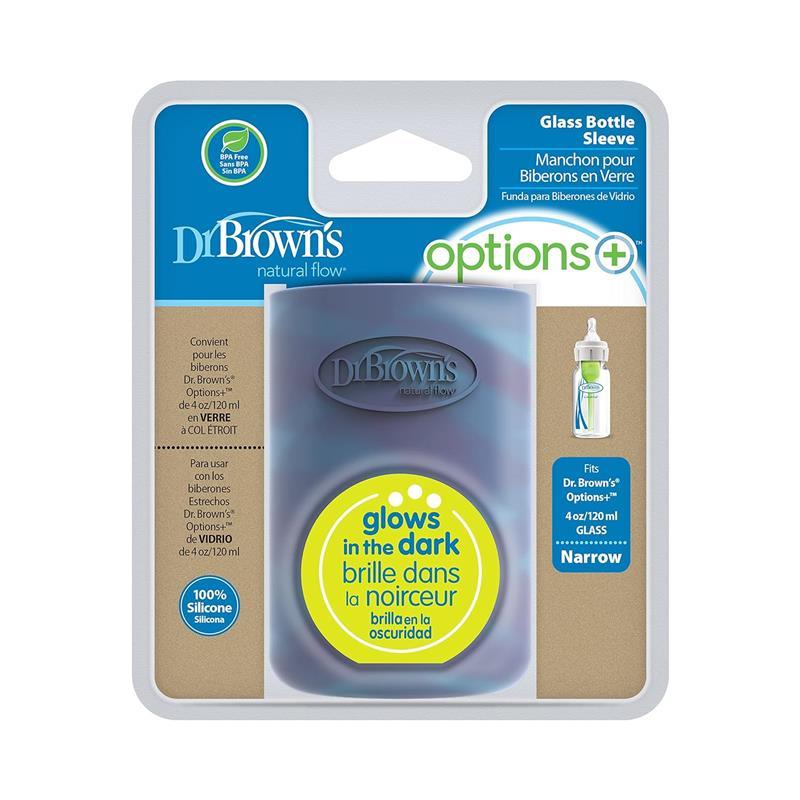 Dr. Brown's - 4 Oz/ 120Ml Narrow Glass Bottle Sleeve Glow-In-The-Dark Image 4