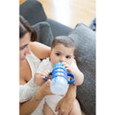 Dr. Brown's 9 Oz/270 Ml Pp Wide-Neck Sippy Spout Bottle W/ Silicone Handles, Blue, Single Image 5