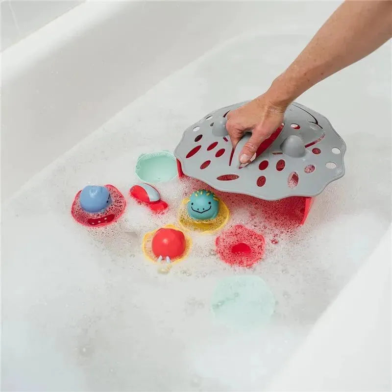 Dr. Brown's - Bath Toy Organizer and Scooper, Dino Image 5