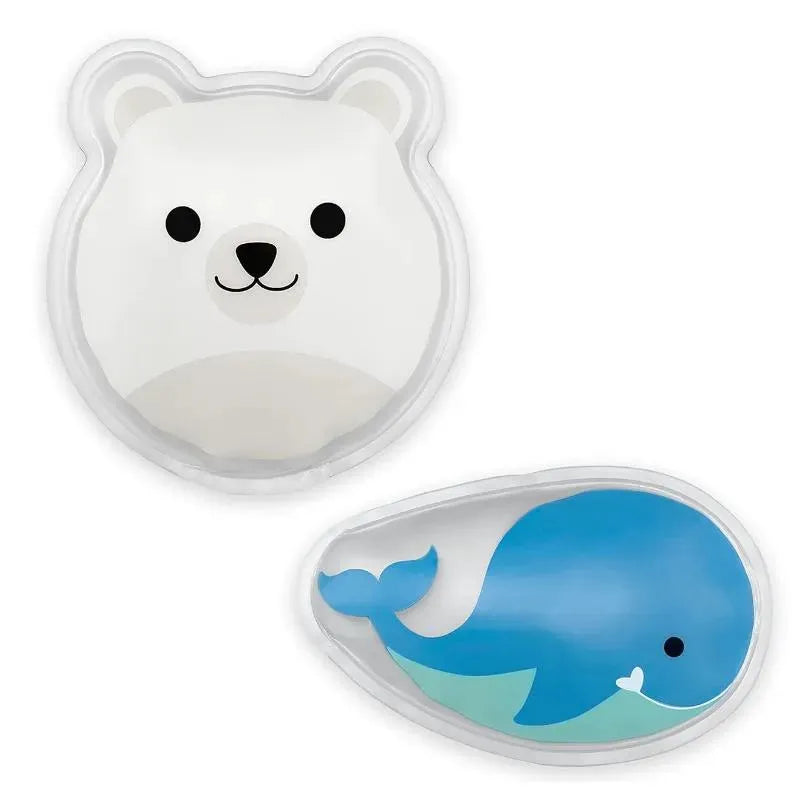 Dr. Brown's - Cold Compress, Polar Bear and Whale, 2-Pack Image 1