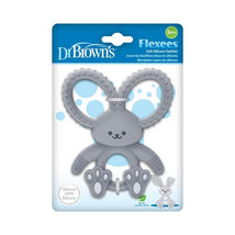 Dr. Brown's - Flexees Bunny Silicone Teether, Gray Image 2