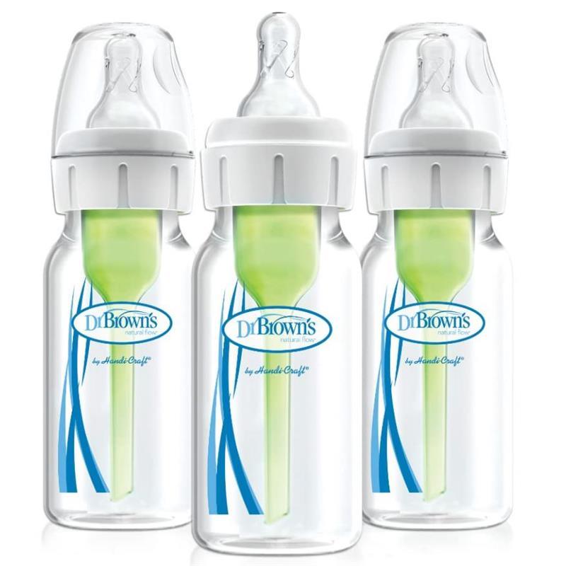 Dr. Brown's Natural Flow Option Bottle 3-Pack, 4-oz. Image 1