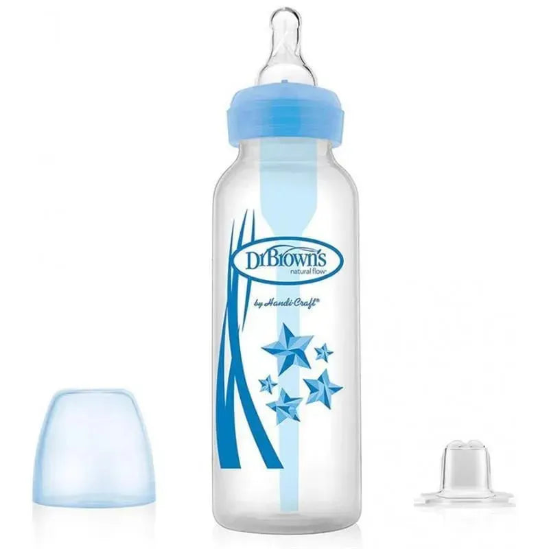 Dr. Brown's - 1Pk Natural Flow Anti-Colic Options+ Narrow Sippy Bottle Starter Kit, 8Oz Image 1