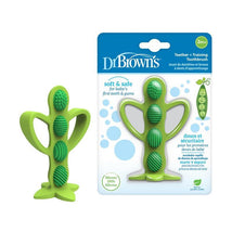 Dr. Brown's - Peapod Teething Toothbrush, Green Image 1