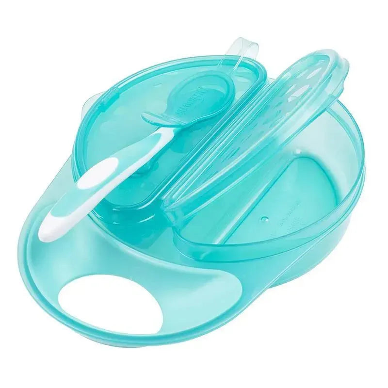 Dr. Brown's Travel Fresh Bowl And Spoon, 1-Pack, Turquoise Image 8