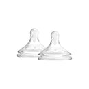 Dr. Brown's Y-Cut Natural Silicone Nipple Wide-Neck, 2-Pack Image 1