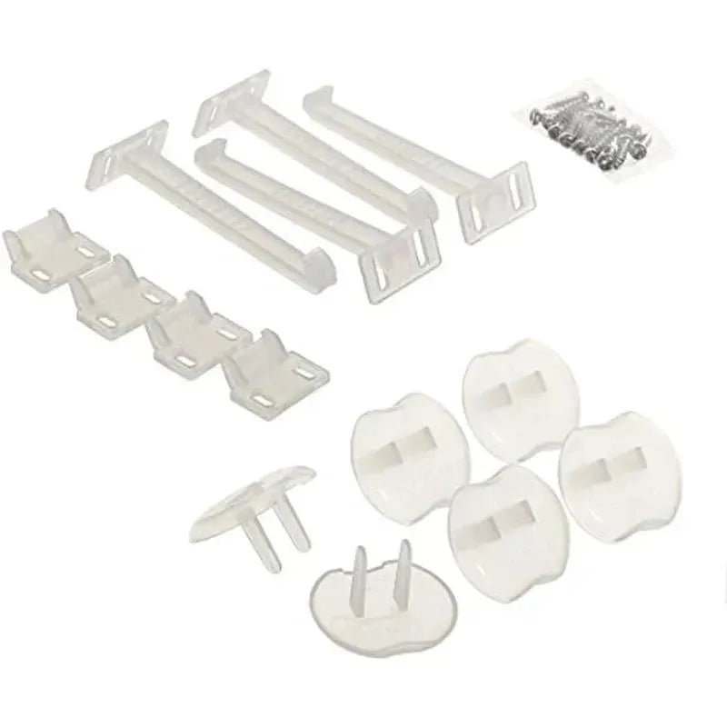 Dreambaby - Safety Catches and Outlet Plug Covers, White Image 1