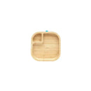 Eco Rascals Bamboo Suction Plate With Two Sections Classic, Blue Image 2