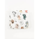 Ellie Sue - Blue Dog & Friends Bamboo Muslin Blanket Image 1