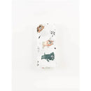 Ellie Sue - Blue Dog & Friends Bamboo Muslin Blanket Image 2