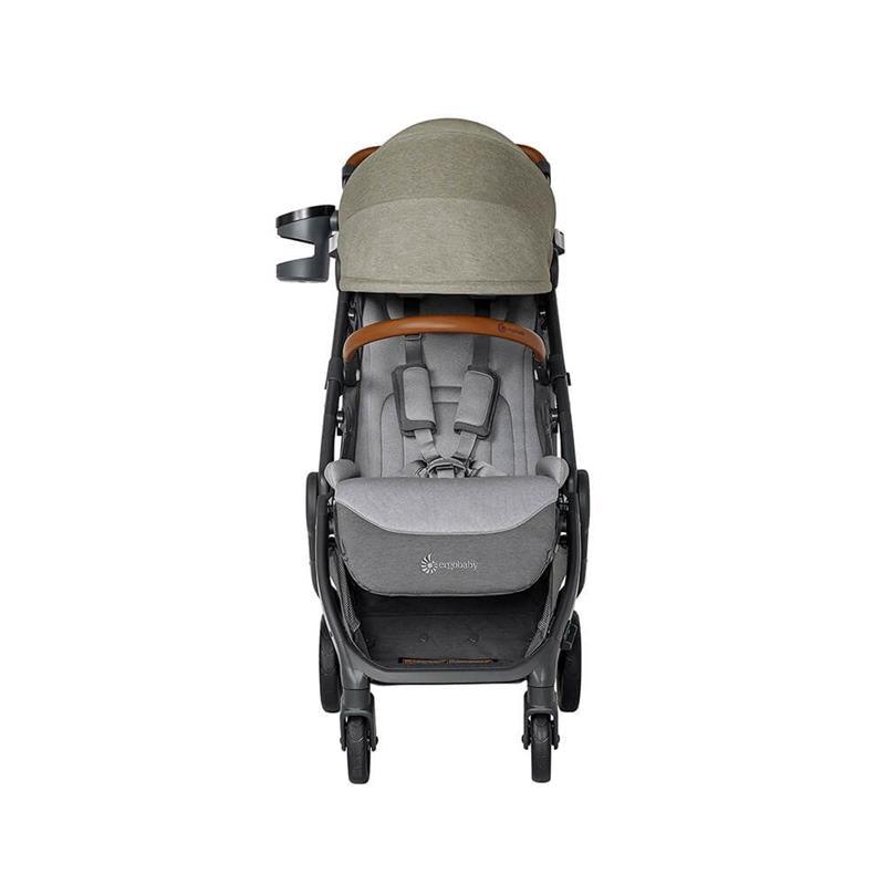 Ergobaby - Compact Comfort Metro + Deluxe Stroller, Empire State Green Image 3