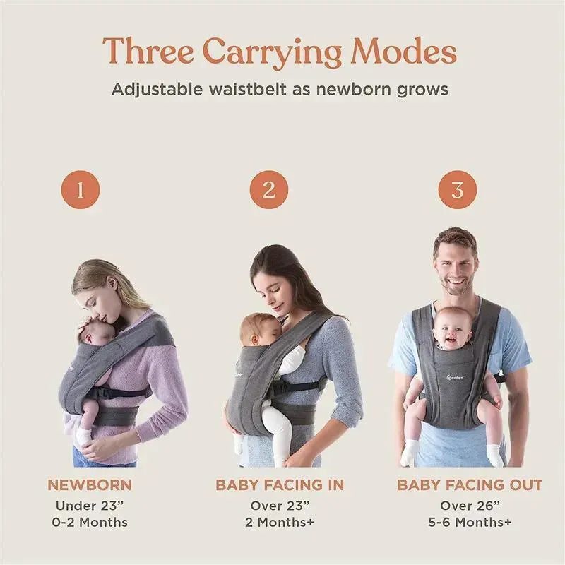 Ergobaby - Embrace Cozy, Soft Olive Image 2