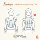 Ergobaby - Embrace Knit Newborn Carrier - Soft Navy Image 5