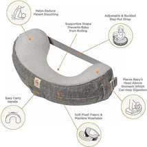 Ergobaby - Natural Curve Nursing Pillow Cove, Grey Image 2