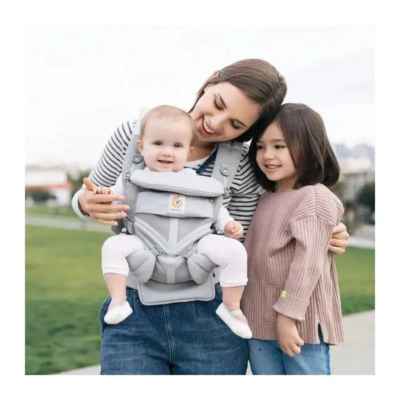 Ergobaby - Omni 360 Baby Carrier Cool Air Mesh, Pearl Grey Image 2