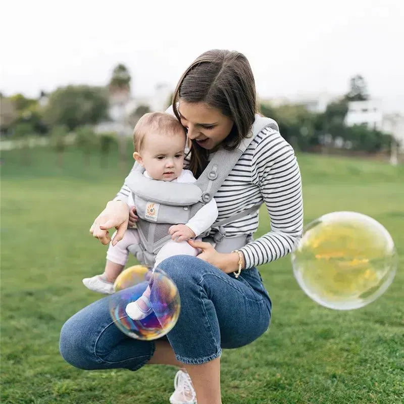 Ergobaby - Omni 360 Baby Carrier Cool Air Mesh, Pearl Grey Image 3