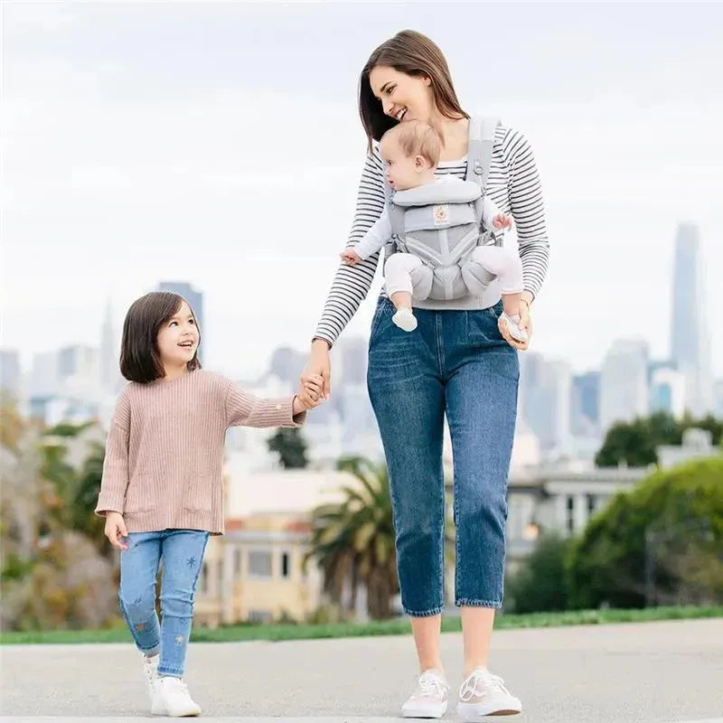 Ergobaby - Omni 360 Baby Carrier Cool Air Mesh, Pearl Grey Image 4