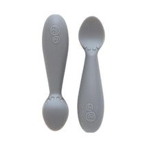 Ezpz Happy Mats Tiny Spoon 2-Pack, Gray Image 1