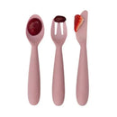 Ezpz - Happy Utensils, Blush Image 2