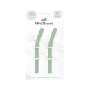 Ezpz - Straw Replacement Pack Mini Straws, Sage Image 1